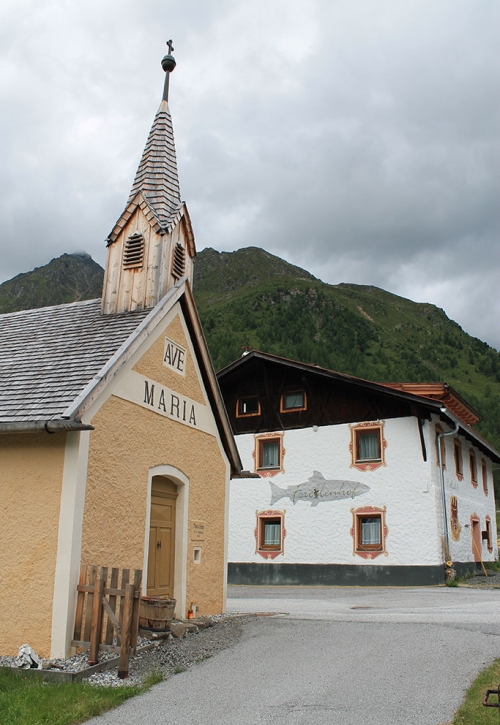 Kapelle vor der Bergoase Forellenhof